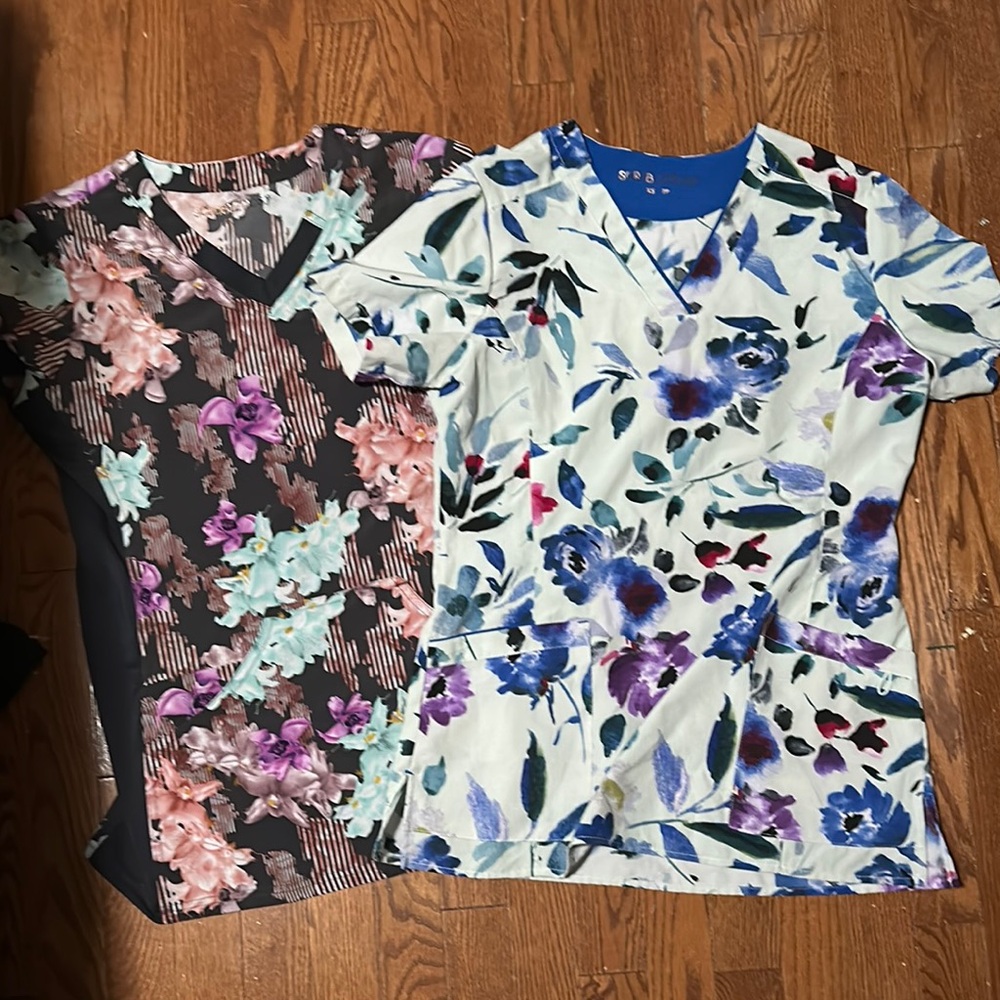 Floral Print Women's Top - Multicolor